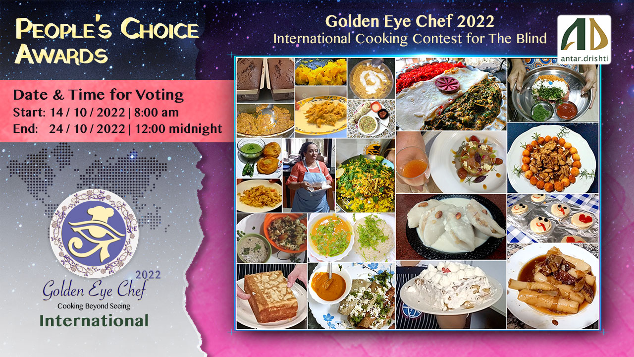 Golden Eye Chef 2022 People's Choice Award Poster