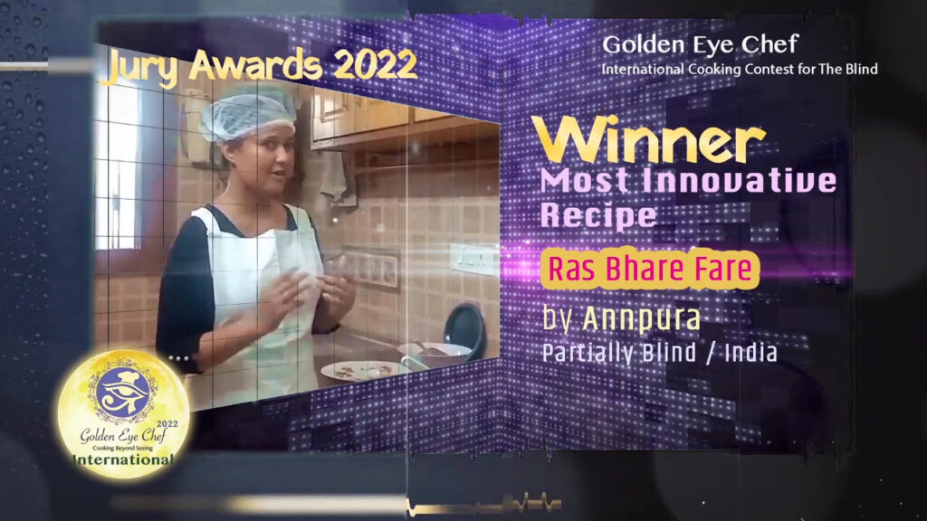 Jury Awards - Most Innovative Recipe - Golden Eye Chef 2022