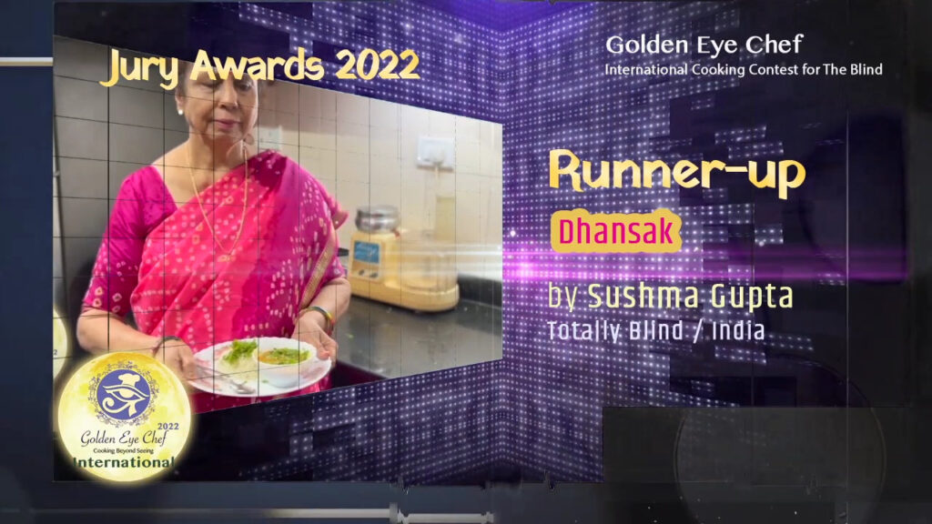 Jury Awards | Runner-up - Totally Blind, Golden Eye Chef 2022